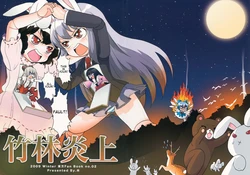 (C77) [Kome (Satou Memeco)] Chikurin Enjou | Bamboo Forest Blazing (Touhou Project) [English] [DB Scans]