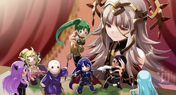 Fire Emblem Heroes Eiyuutachi no Nichijou | 聖火降魔錄 英雄雲集 英雄們的日常 (Fire Emblem Heroes) [Chinese]