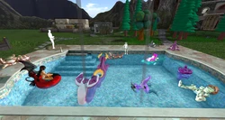 stonetalon event  day swimming pool