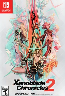 Xenoblade 2 collector's edition artbook