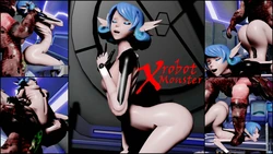 3DRobogirltXmonster