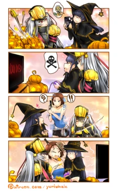 [Yuriwhale] RE:Creators Halloween 2017 (Re:CREATORS)
