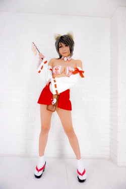 はいか×らびっちコスプレROM写真集 VOl.152【水龍敬ランド 巫女衣装アレンジ】