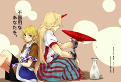 [Wagashi Honpo (Yakky)] Bukiyou na Anata o. | That Clumsy You. (Touhou Project) [English] [DB Scans] [Digital]