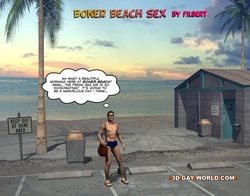 [3DGayWorld] Boner Beach Sex
