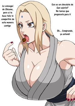 Tsunade x Naruto Valentin day (Spanish)