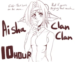 [Polyle] COMM - Aisha Clan-Clan (Outlaw Star)