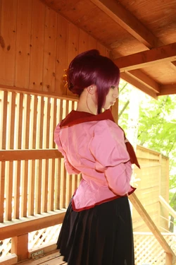 Hitagi Senjougahara cosplay by Minegishi Dou