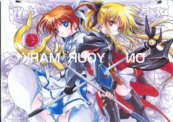 (C82) [RED DRAGON (Hayase Hashiba)] ON YOUR MARK (Mahou Shoujo Lyrical Nanoha) [Spanish] [Biblioteca Yuri HHH]