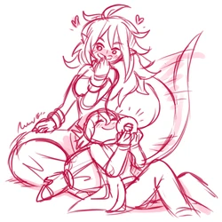 [rururururus]Android 21 vore sketch