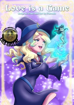[Palcomix] Love is a Game - A Diana/Akko Romance Story (Little Witch Academia) [RUS]