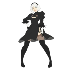 [ModeZombie] 2B MILF Transformation Sequence