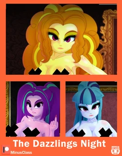 [Minusclass] The Dazzlings Night (My little pony)