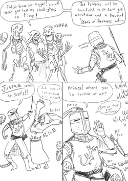 unnamed kobold comic by Klyde the Klutz (complete)