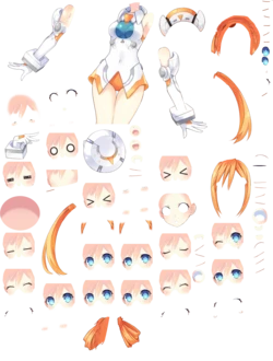Megadimension Neptunia VII Dialogue Portraits (3/4)