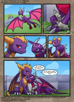 [Blitzdrachin] Un amigo necesitado (Spyro the Dragon)[Spanish]
