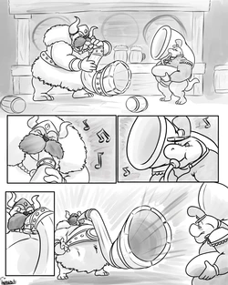 [Uniparasite] tuba duel (Donkey Kong)