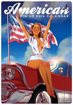 [AndrewTarusov] American Pinup Calender 2016 (incomplete)