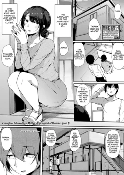[Sakurayu Hal] Musume Nochi Haha, Tokoroniyori Shunrai Zenpen | A Daughter followed by a Mother: A spring Full of Thunders. (part 1) (Comic Shingeki 2018-04) [English] [Digital]