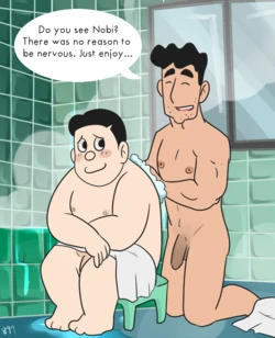 Untitled (Doraemon, Crayon Shin-chan)