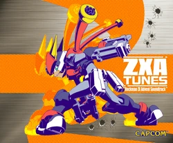 Rockman ZXA Tunes Scans (Booklet + Tray + Pre-order bonus Mousepad)