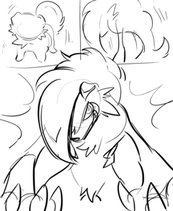 (glacierclear) Lycanroc Rough [English]