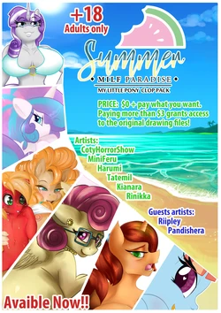 (Various) Summer Milf Paradise Pack (My little pony)