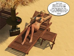 [Mr. Phoenyxx] Beach Bikini Blow Up Doll