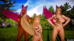 [Yuina Mina @ Lyona Love!] The Foxgirls, Kitsunemimi