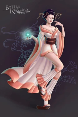 Battle Realms - Sexy Concept Art - Female