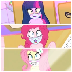 [The minus] Equestria Girls School (My little pony)