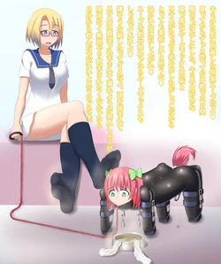 [JK Saratsu] Hito Inu ni Sareta Pet-kun vs Tokusei Soup