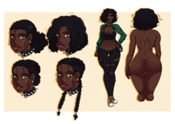 [various] Melanie Hazelton & Jasmine King (OCs by FoolyMagooly)