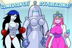 [Curtsibling] - Adventure Time - Bubblegum's Boxer Bot