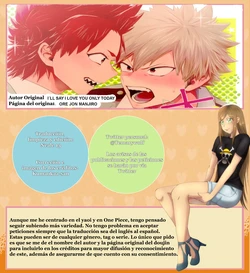 (CCOsaka109) [Ore JON (Manjiro)] Daisuki Nante Kyou Shika Iwa nee (Boku no Hero Academia) [Spanish]