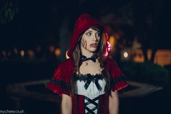 Cherry Crush as Little Red Riding Hood