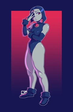 [Krimxonrage] - Teen Titans - Raven Weight Gain.
