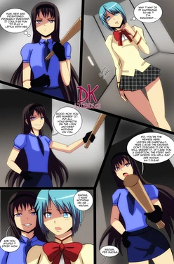 [DKstudios05] Sayaka jail Comic (Puella Magi Madoka Magica)