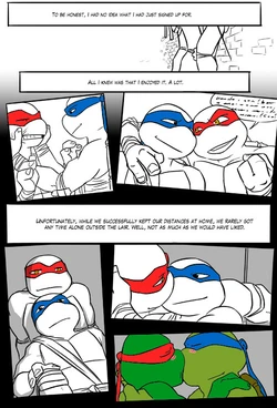 TMNT Black and Blue ch. 4 Colored by: Amateur