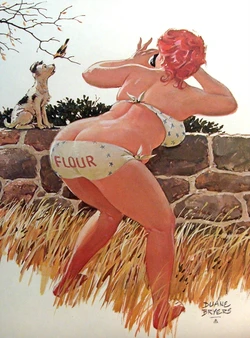 Artist - Duane Bryers [40's-70's 'Hilda' Pinups]