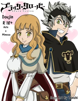 [CecyArtByTenshi] Asta x Mimosa (Black Clover)
