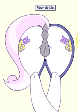 [Purplealacran] Ponies Stuck In Wall For Public Use