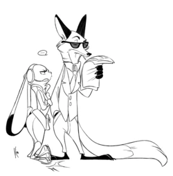 [Kisu-no-hi] Operator Judy and Spy Nick (Zootopia) Ongoing