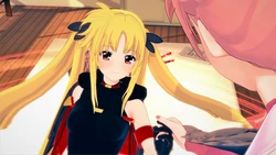 2018年12月25日.(シナグムとフェイト・テスタロッサ) (Mahou Shoujo Lyrical Nanoha)