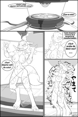 [arashidrgn] Renamon Cow TF (Digimon) [Spanish] [Darkdragonknight2000]