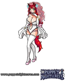 (Puppet Nightmares) Bride Neko Game Sprites