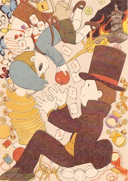 (C85) [Piyotto March (Rokuharu)] Kami-sama o Matte Iru (Professor Layton) [English] [Otokonoko Scans]