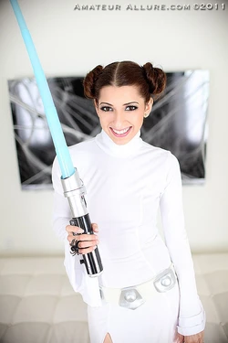 Lexi Bloom as Princess Leia