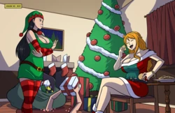 (Axel Rosered) Nami and Robin Christmas
