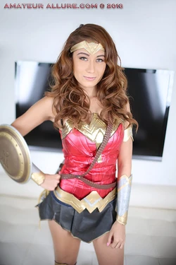 Athena Amour as Wonder Woman